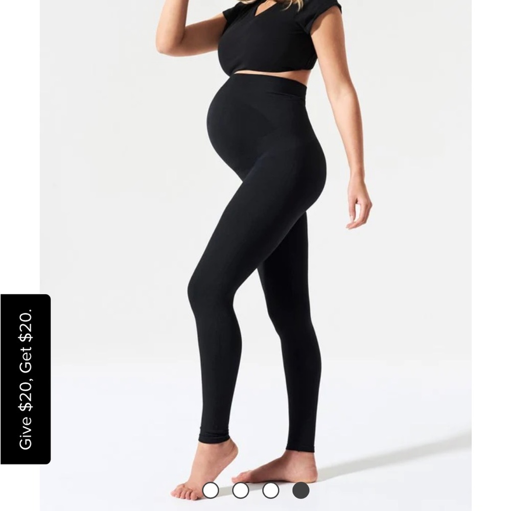 Blanqi Everyday Maternity Support Leggings size L in black